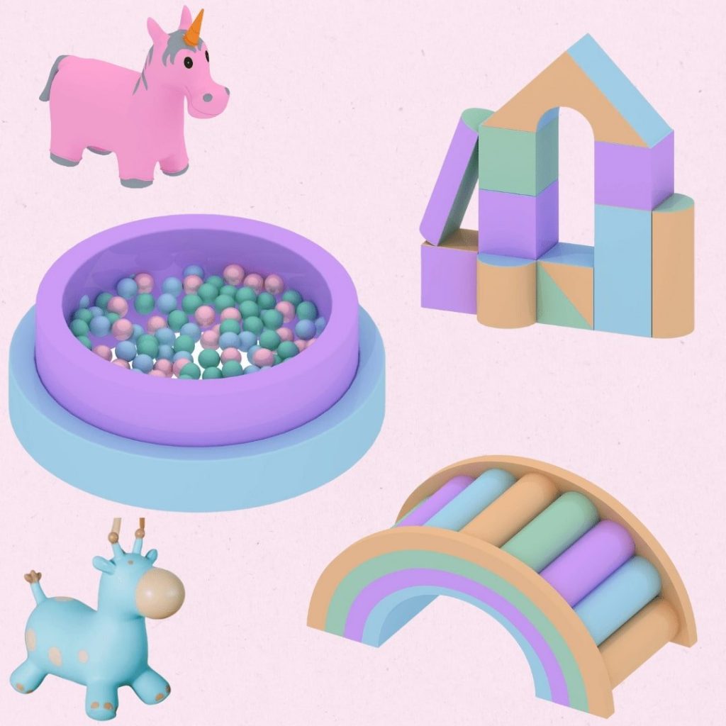 Soft Play - Rainbow Swirl - Luxe