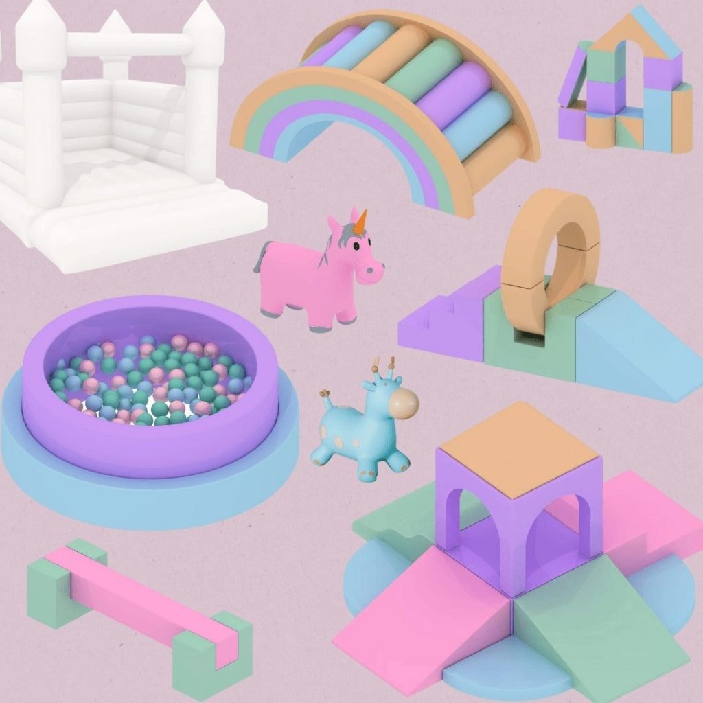 Soft Play - Rainbow Swirl - Mega Bounce