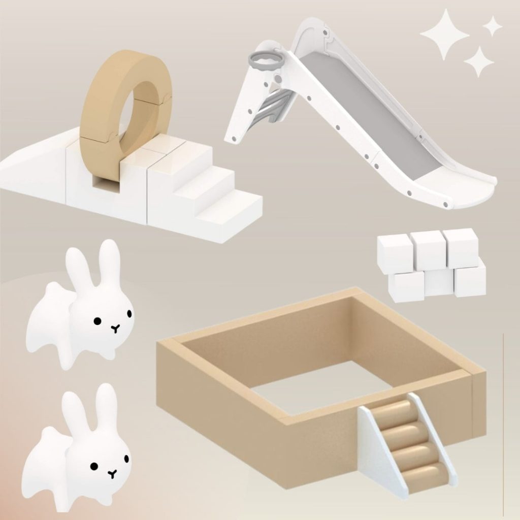 Soft Play - Nude & White - Luxe