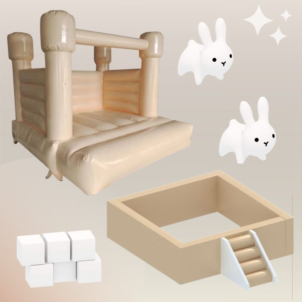 Soft Play - Nude & White - Mini
