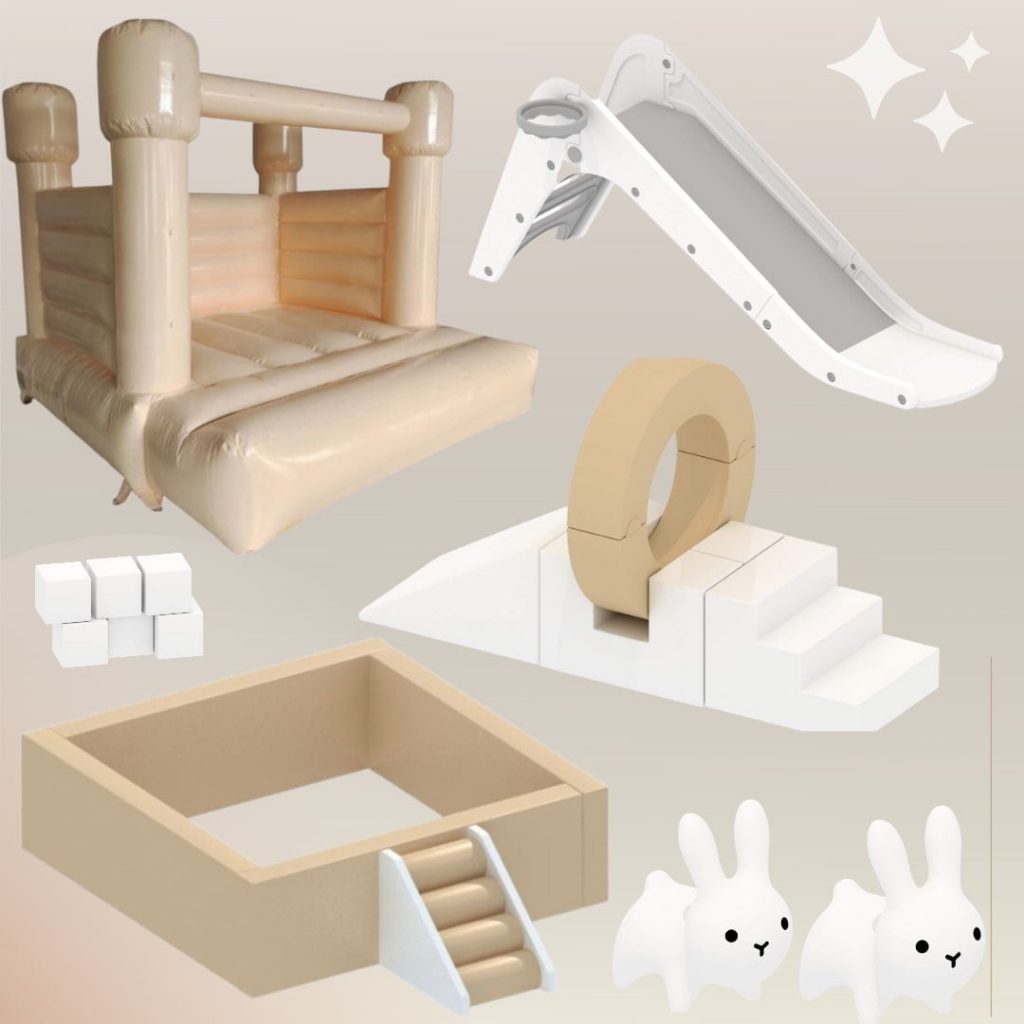 Soft Play - Nude & White - Luxe Bounce